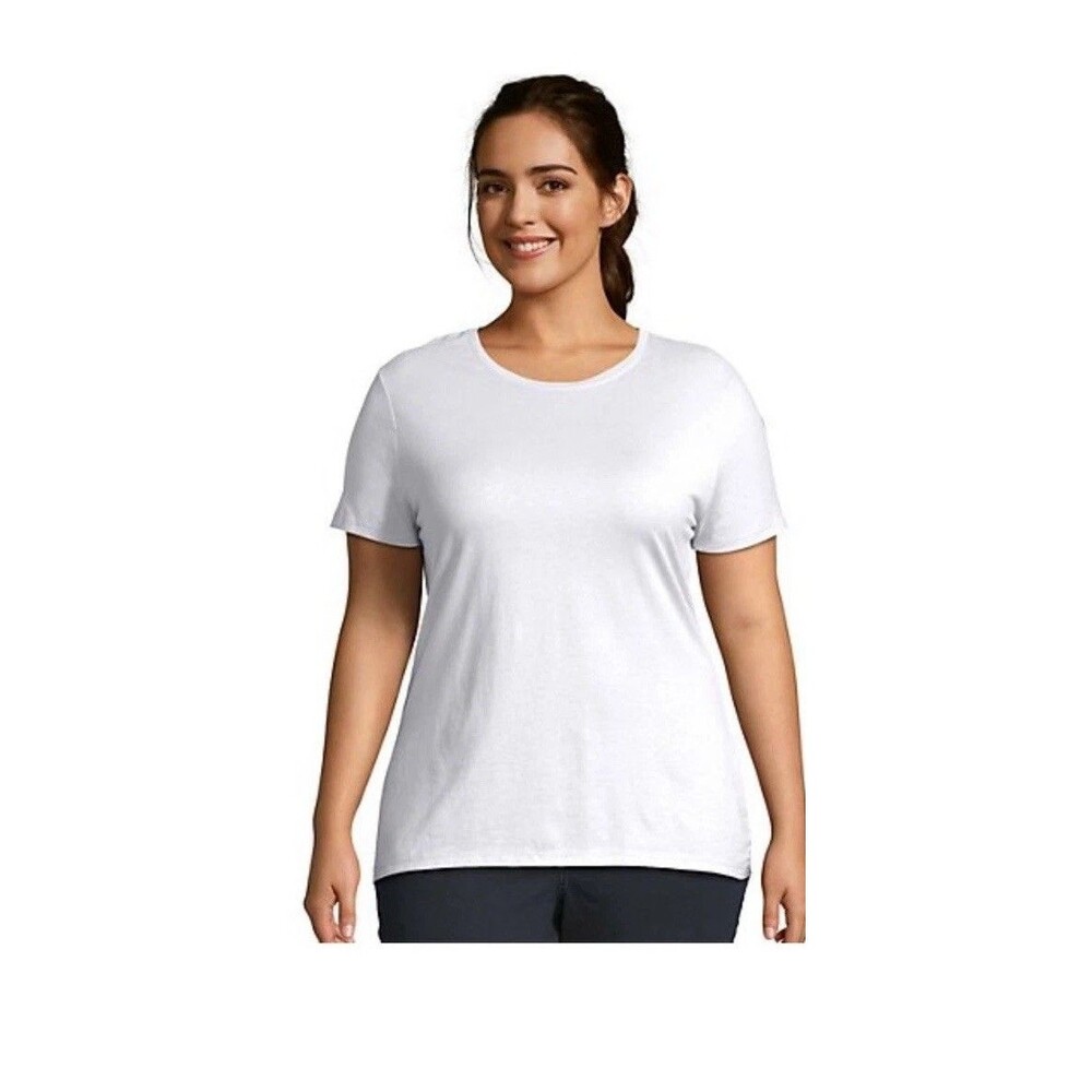 Just My Size T Shirt Cotton Jersey Short-Sleeve CrewnWomen's Tee Plus Size 3XL